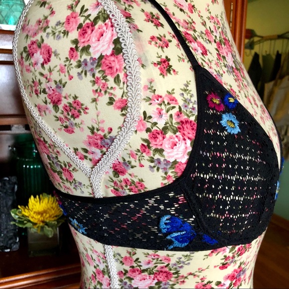 Free People Intimately Embroidered Bra 32C - Picture 3 of 6